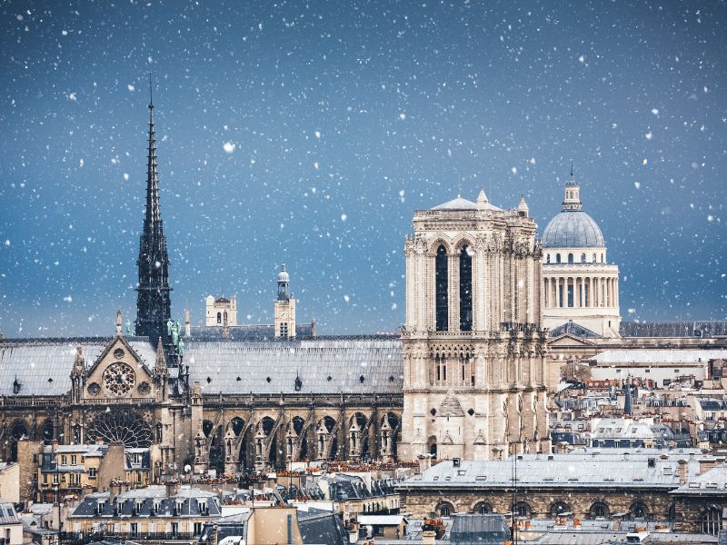 אירופה בחורף